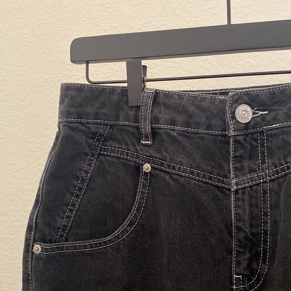 Urban Outfitters BDG Black and White Stitching Jeans - Picture 5 of 13